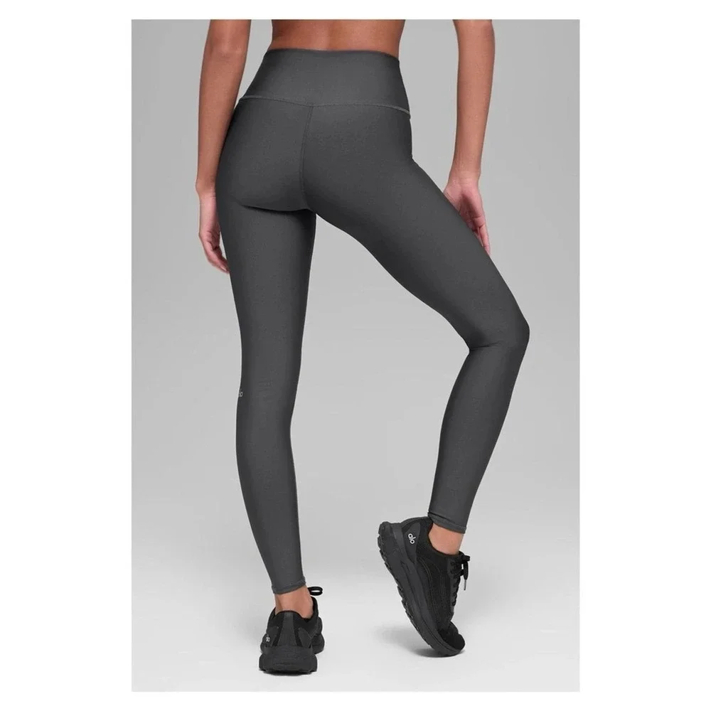 Alo Yoga Airlift High-Waist Leggings Women XS Anthracite Grey Activewear W5512R